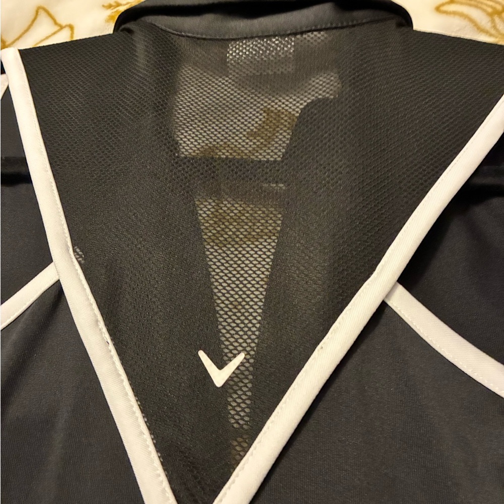 Callaway Mesh Racer Back Golf Dress W/ Front Zip Pockets. 🆕 UPF 50 - Picture 2 of 10